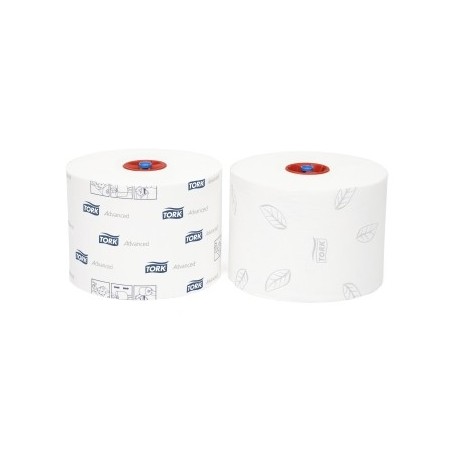 Papier toilette Compact Doux T6 Tork 27 rouleaux en 2 plis