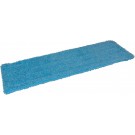 Frange de lavage poches et languettes microfibre bleue 40 cm