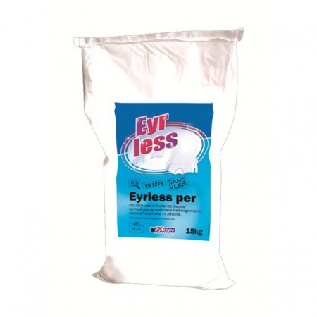 EYRLESS PER - Lessive poudre désinfectante blanc